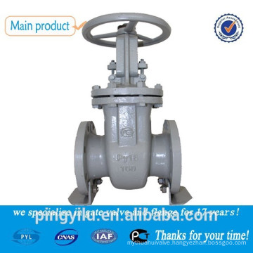 Double flange handle 2'' inch gate valve made in china